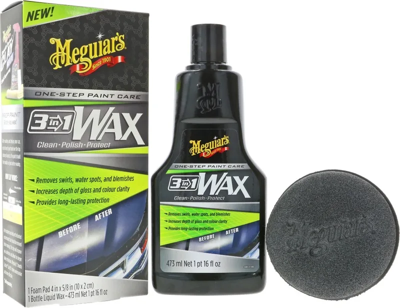Meguiar's 3-in-1 Wax - Autowax - 473 ml van Meguiar's – productfoto