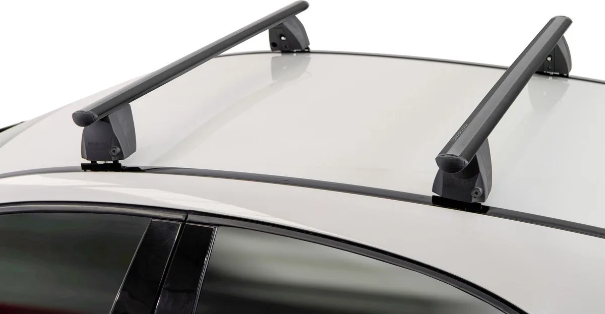 Dakdragers geschikt voor Ford Focus II 2004-2010 wagon Menabo Delta de Menabo en Noir – photo produit