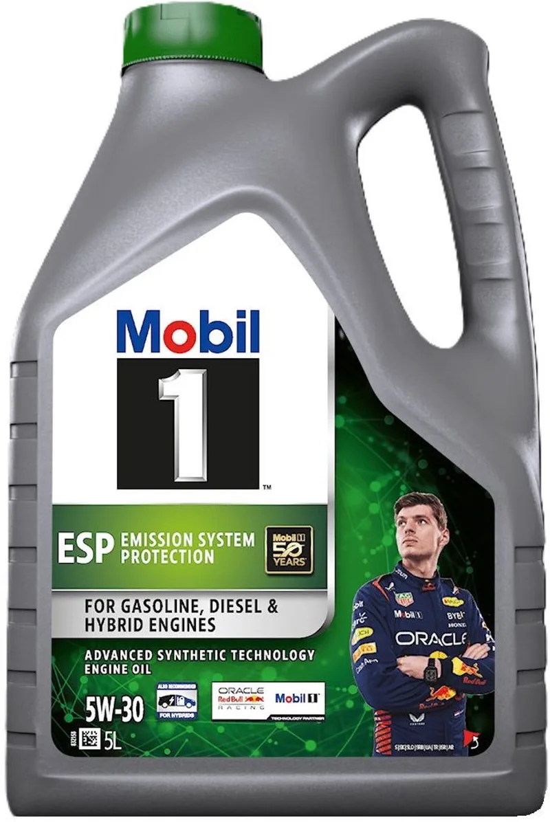 ESP Formula 5W-30 5L van Mobil – productfoto