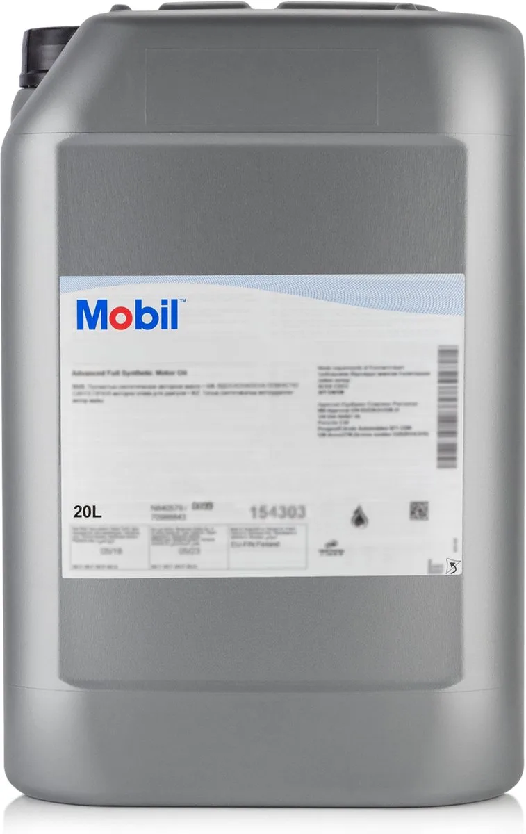ESP LV 0W30 | Mobil | ESP | Motorolie | LV | 0W/30 | 20 Liter van Mobil – productfoto