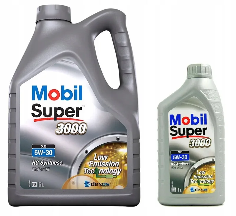 Super 3000 XE 5W-30 - 5L + 1L von Mobil – Produktfoto