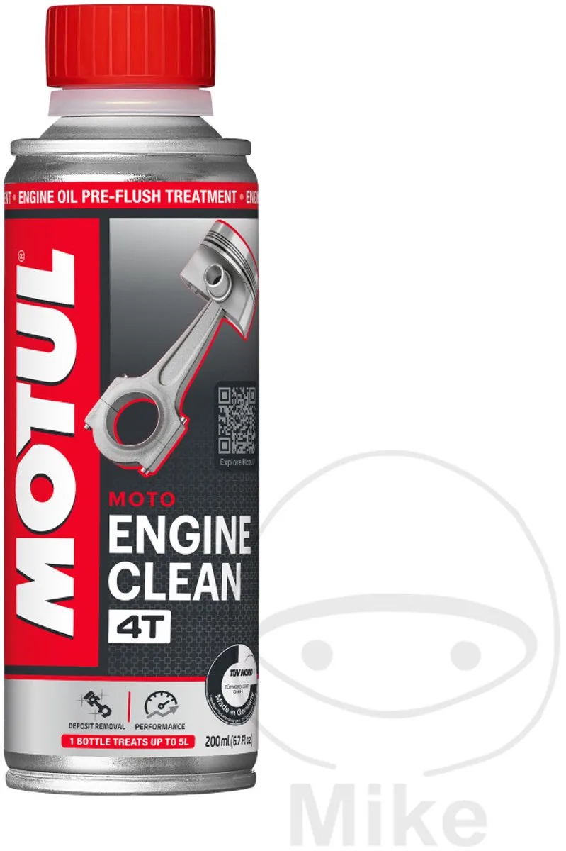 Additif Engine Clean Moto 200ml de Motul – photo produit