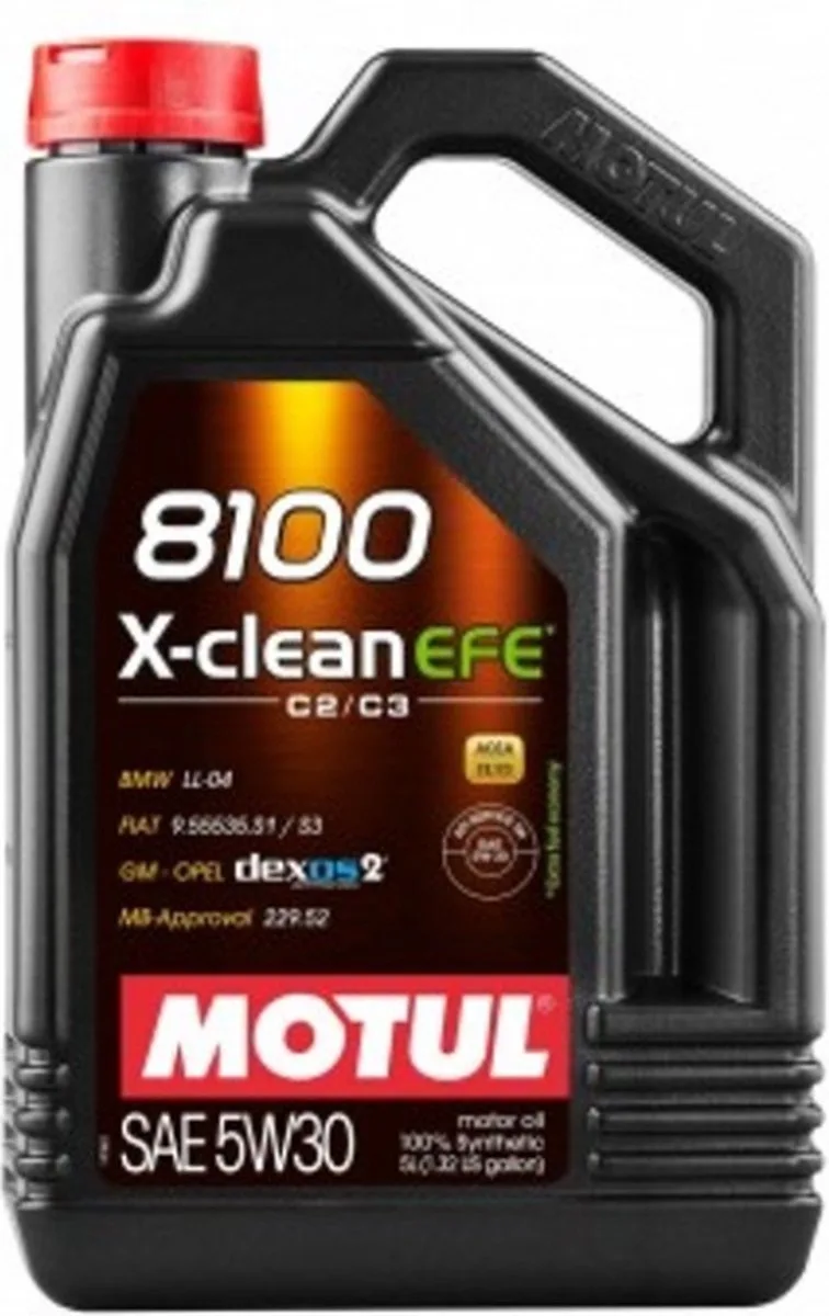 Motul 8100 X-Clean EFE 5W30 - 5L by Motul – product photo