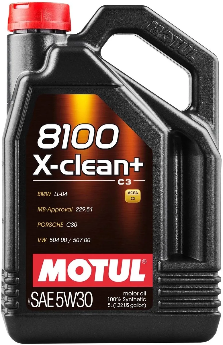 Motul 8100 X-Clean Plus 5W30 - 5L by Motul – product photo