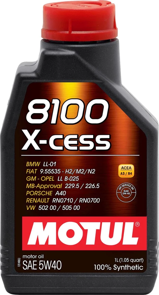 X-cess 5W-40 Motorolie - 1L de Motul – photo produit