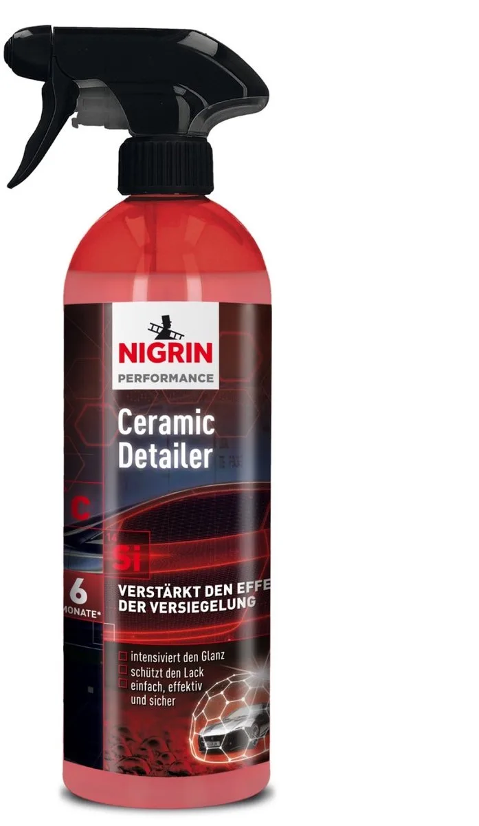 Ceramic Detailer Spray 750ml Lakverzorging Keramische Coating Lakglans van Nigrin – productfoto