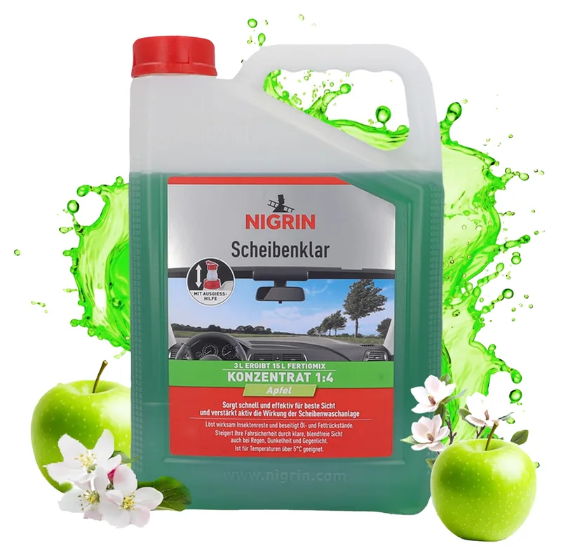 Autoruitenreiniger concentraat appel, 3 liter van Nigrin – productfoto
