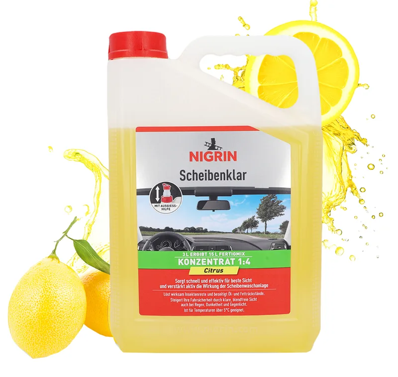 Autoruitenreiniger concentraat citrus, 3 liter van Nigrin – productfoto