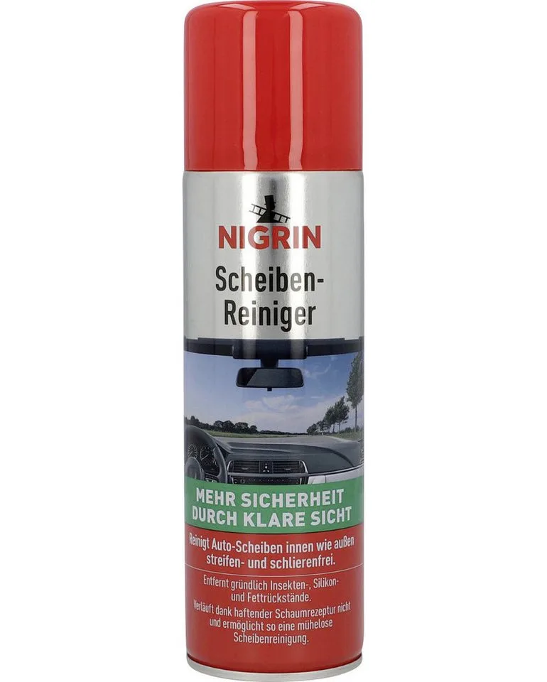 Nigrin Scheibenreiniger Schaum 300ml Autopolitur från Nigrin i Grön – produktbild