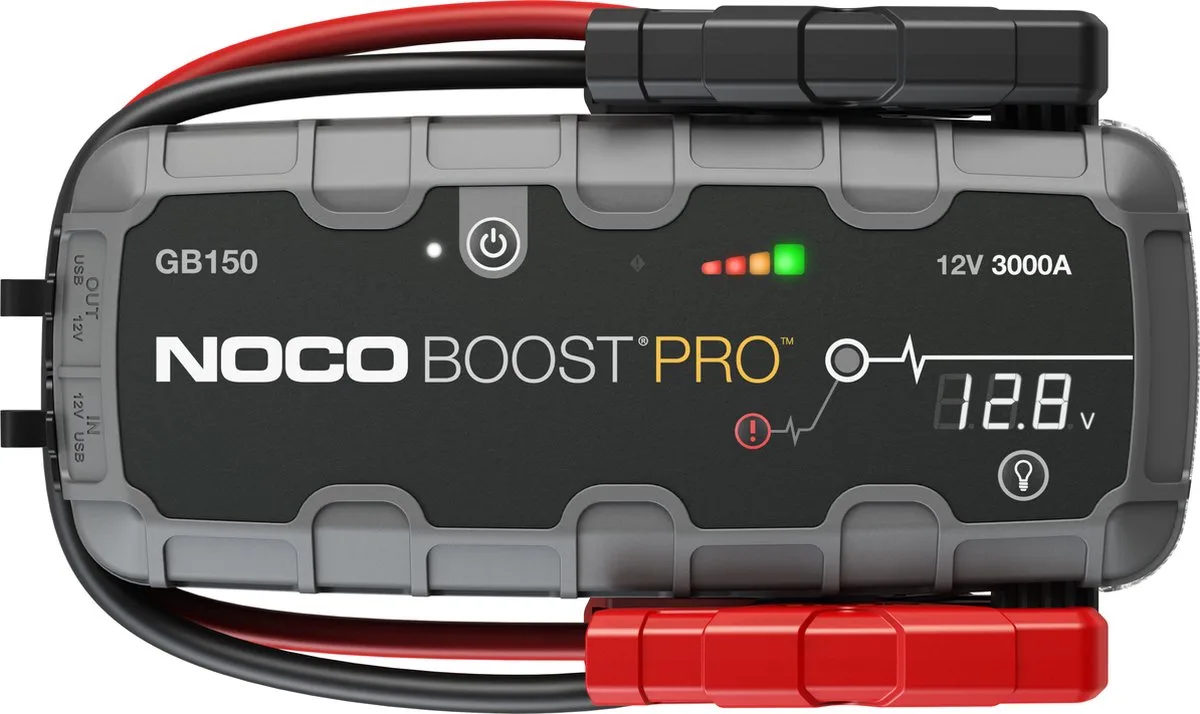 Booster Jump Starter 12 V 3000 A GB150 van NOCO in Grijs – productfoto