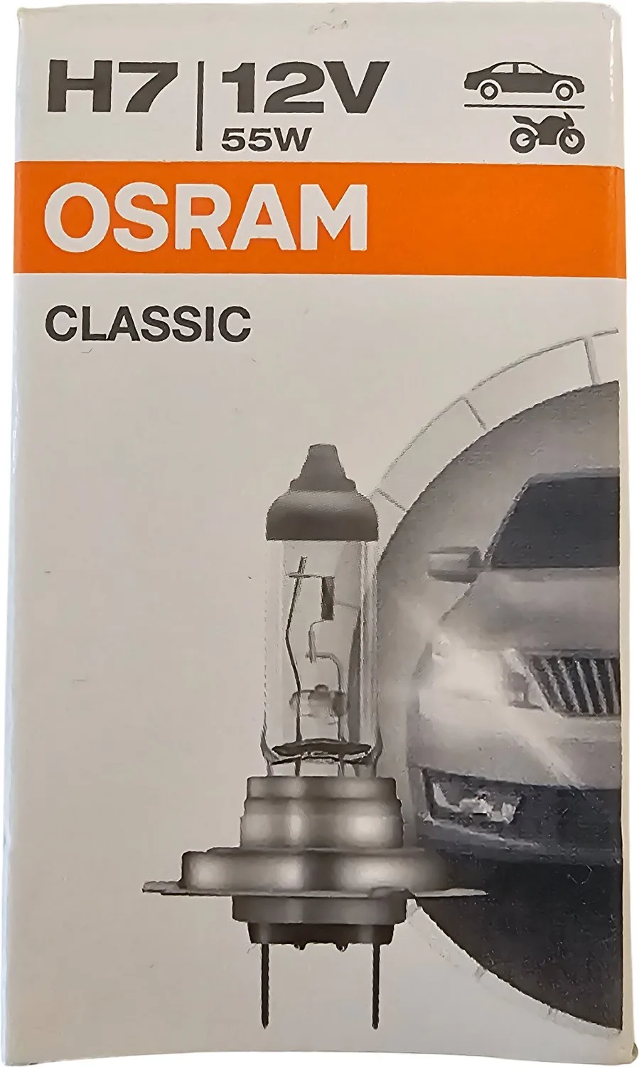 CLASSIC H7 Autolampen Set 2 Stuks 12V 55W von Osram – Produktfoto
