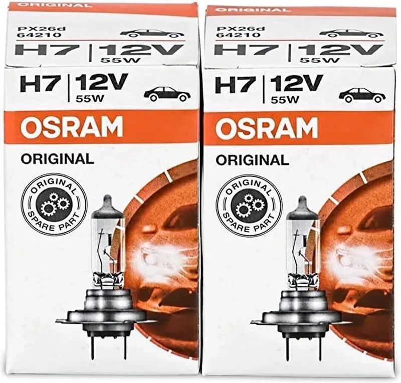 Classic Line - H7 Autolamp - 2 stuks - 12V 55W by Osram in Silver – product photo