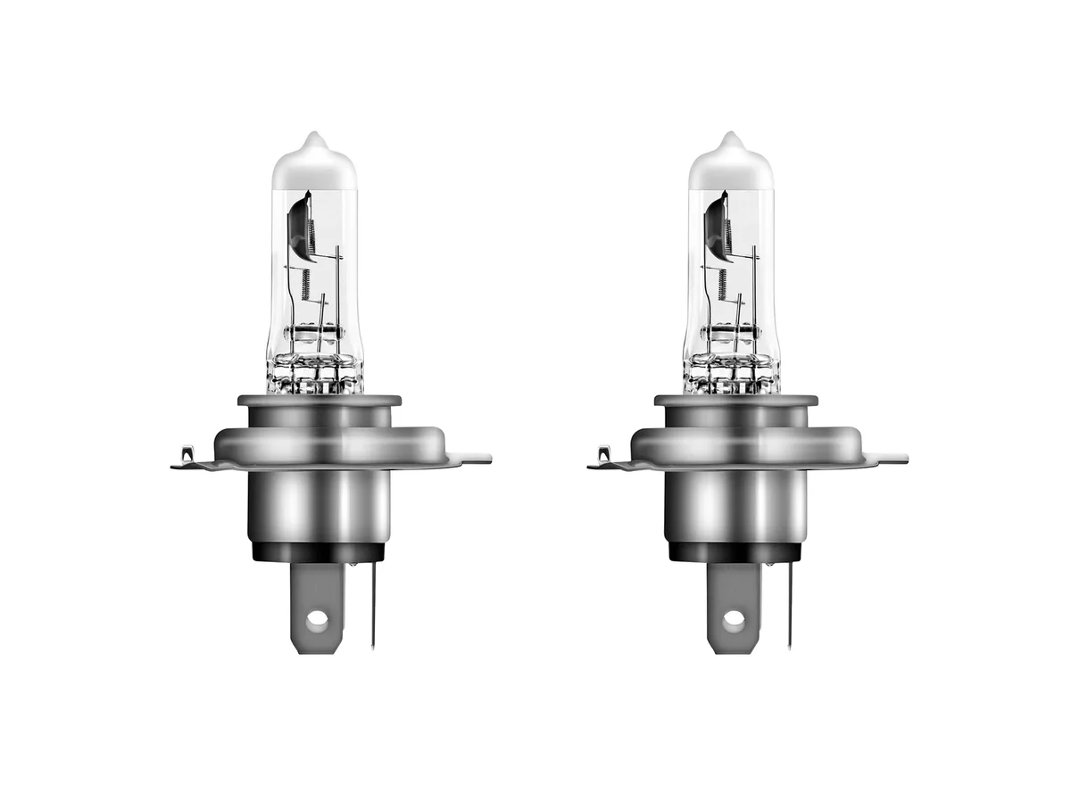Halogen-Scheinwerferlampe KFZ H7 / H4, 2-teilig (H4 +100%) van Osram – productfoto