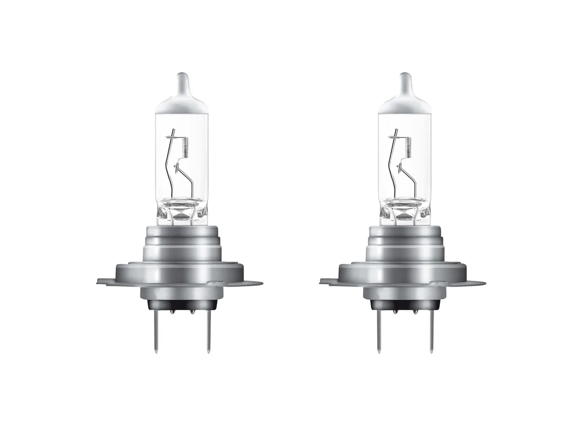 Halogen-Scheinwerferlampe KFZ H7 / H4, 2-teilig (H7 +100%) fra Osram – produktbillede