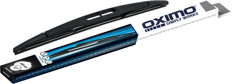 ruitenwisser achter Peugeot 107 (B0) 06.2005-12.2014 från Oximo i Svart – produktbild