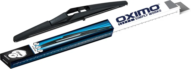 ruitenwisser achter Renault Megane (IV Hatchback) 12.2015-05.2017 de Oximo en Noir – photo produit