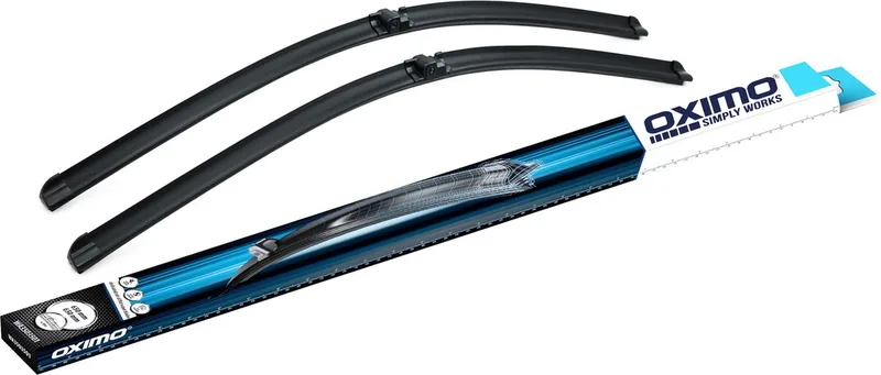 ruitenwisser set Mercedes-Benz SLR-Klasse (R199) 04.2004-12.2009 von Oximo in Schwarz – Produktfoto