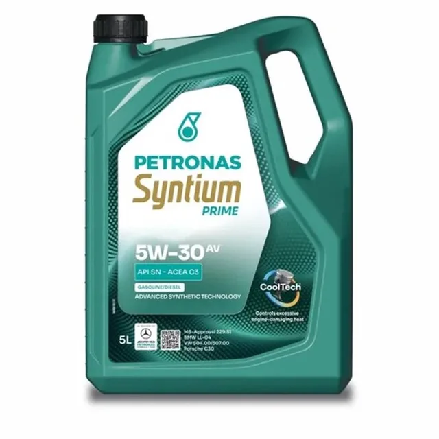 PETRONAS 5L Petronas 5W30 Syntium 5000 AV ACEA C3 229.51 BMW LL-04 VW 504.00/507.00 70950M12EU (70950M12EU)