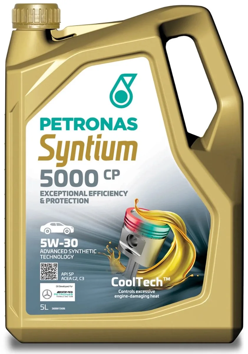 Syntium 5000 CP 5w30 olie 5 liter von Petronas – Produktfoto