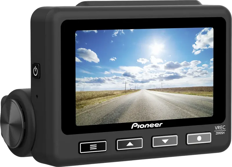 VREC-Z810SH Dashcam met GPS Kijkhoek horizontaal (max.): 115 ° 12 V Automatische start, Display, WiFi van Pioneer – productfoto