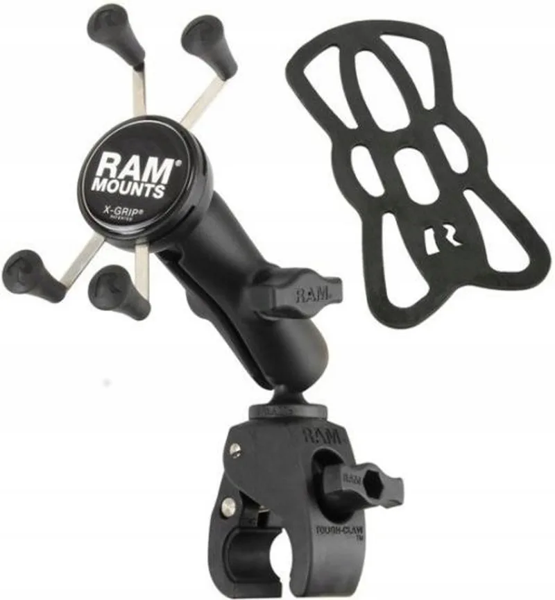 X-Grip Universele Smartphonehouder met Tough-Claw Klem van RAM Mounts in Zwart – productfoto