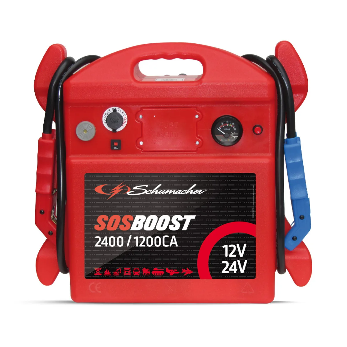 SOS 12V/24V 2400/1200CA van Schumacher – productfoto