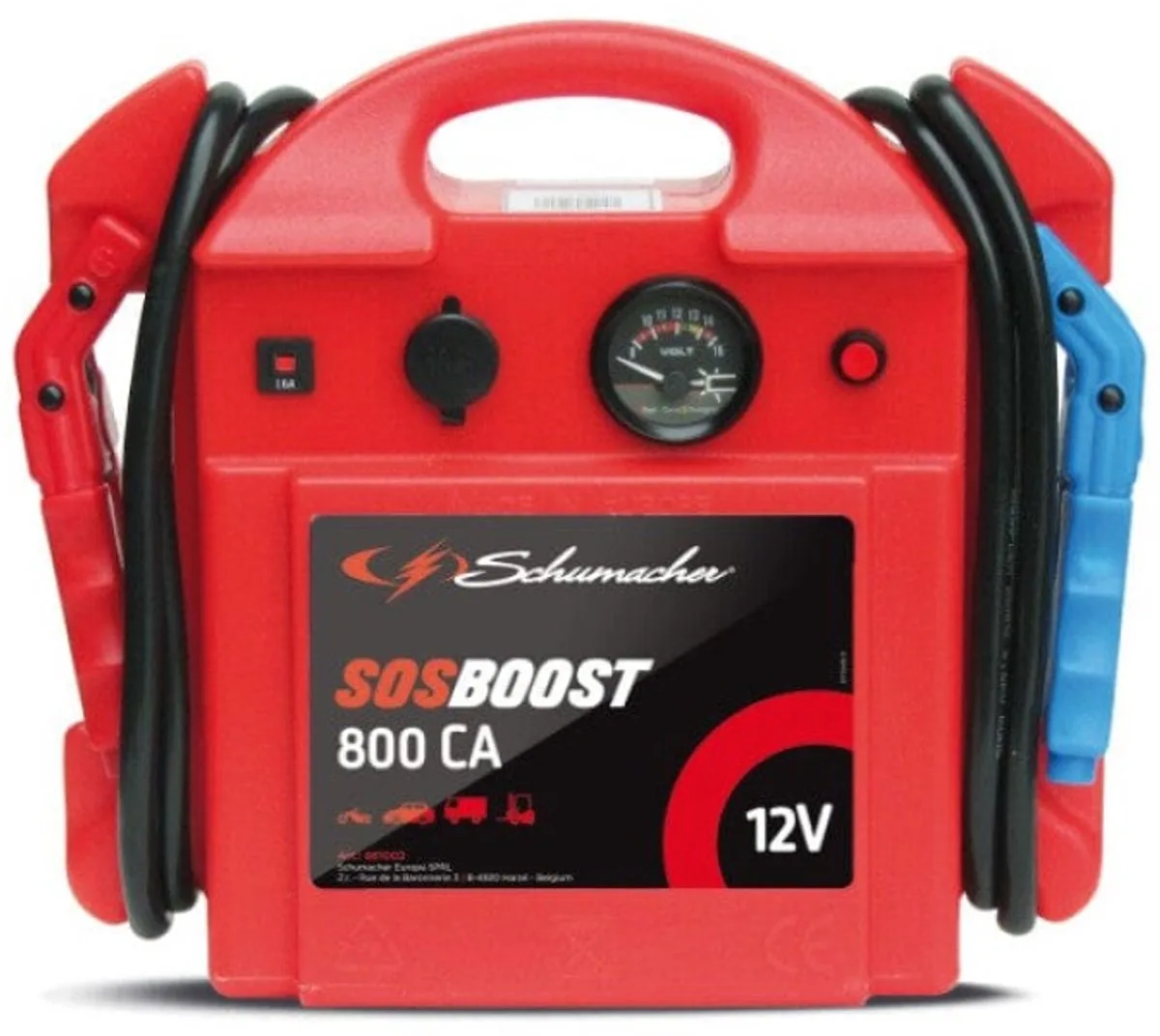 SOS 800a startbooster von Schumacher in Schwarz – Produktfoto