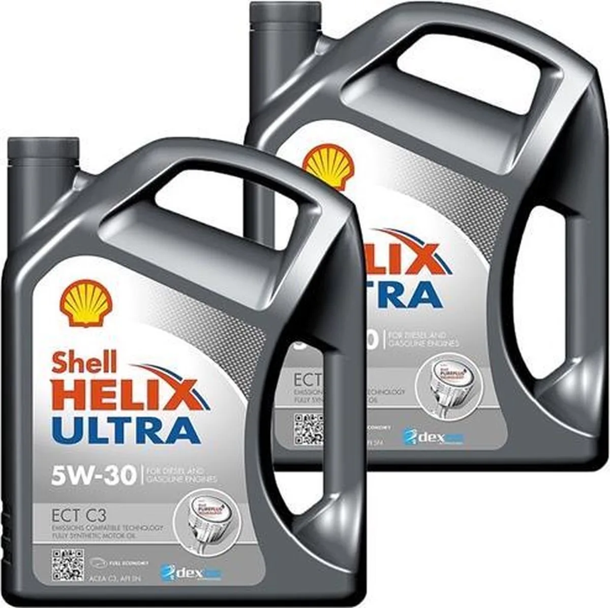 Aanbieding: 2 X Helix Ultra Ect C3 5W30 5L von Shell in Grau – Produktfoto