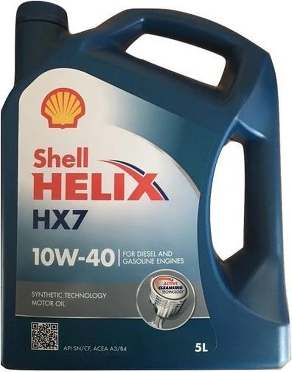 Helix 10W40 - Motorolie - 5L van Shell – productfoto
