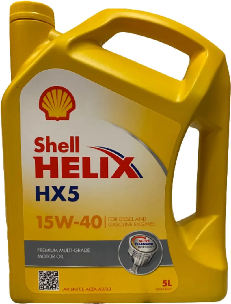 Helix HX5 15W-40 - 5L von Shell – Produktfoto