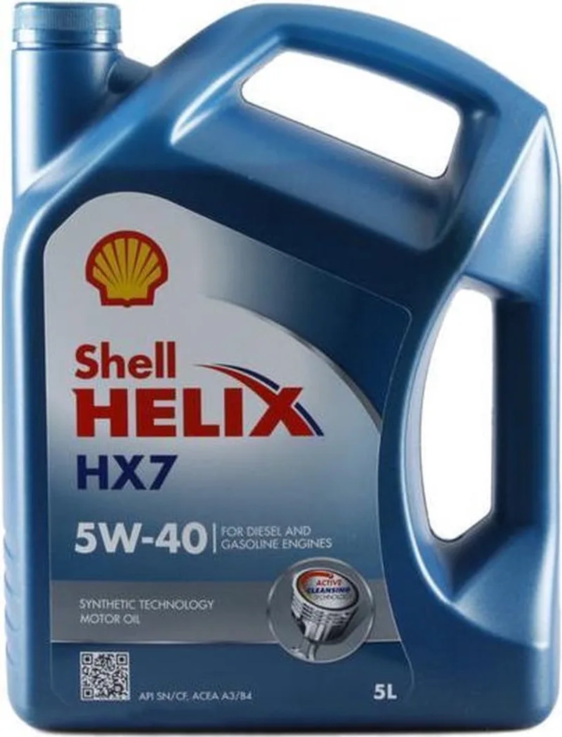 HELIX HX7 5W40 - 5L de Shell – photo produit