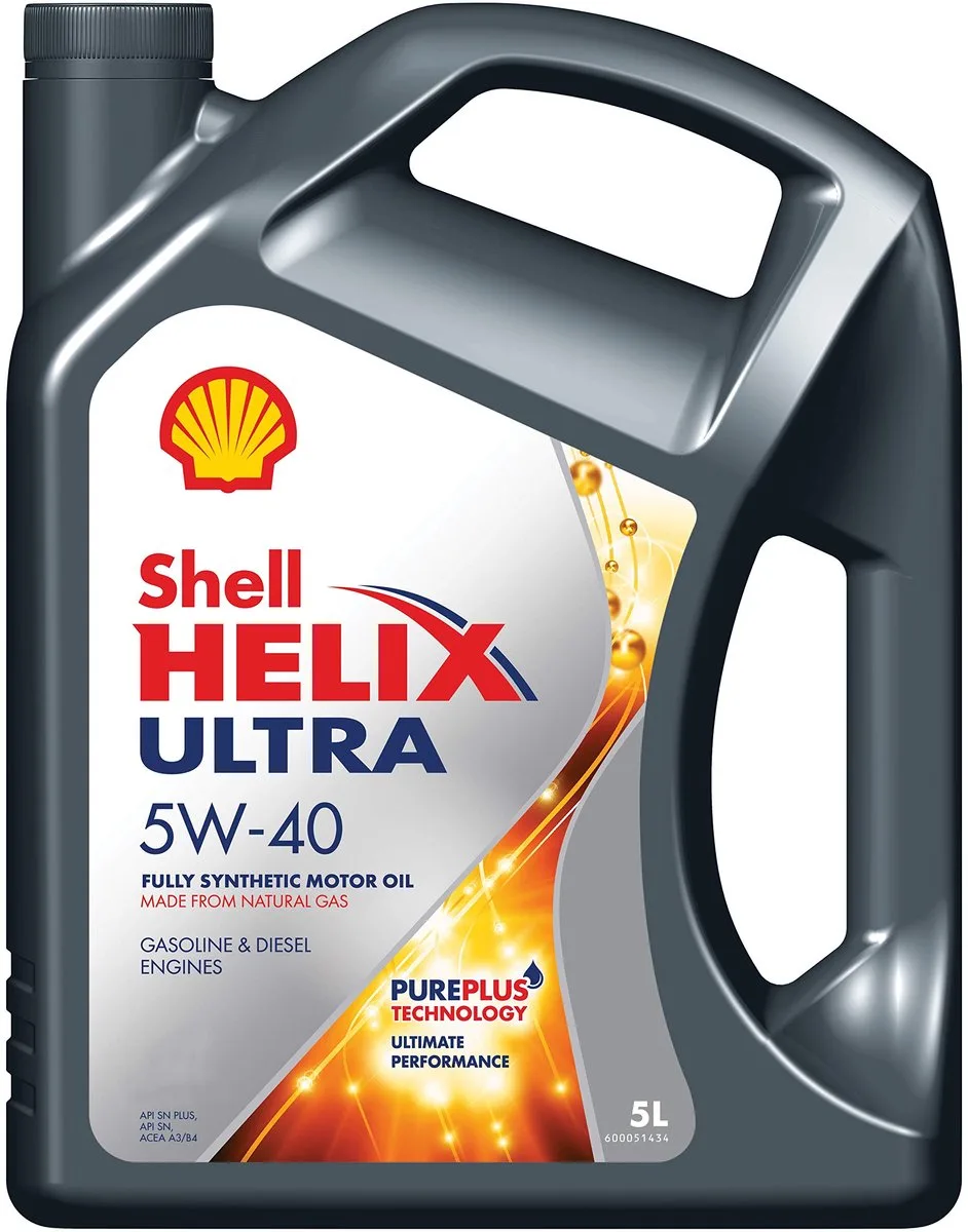 Helix Ultra 5W-40 - 5L van Shell – productfoto