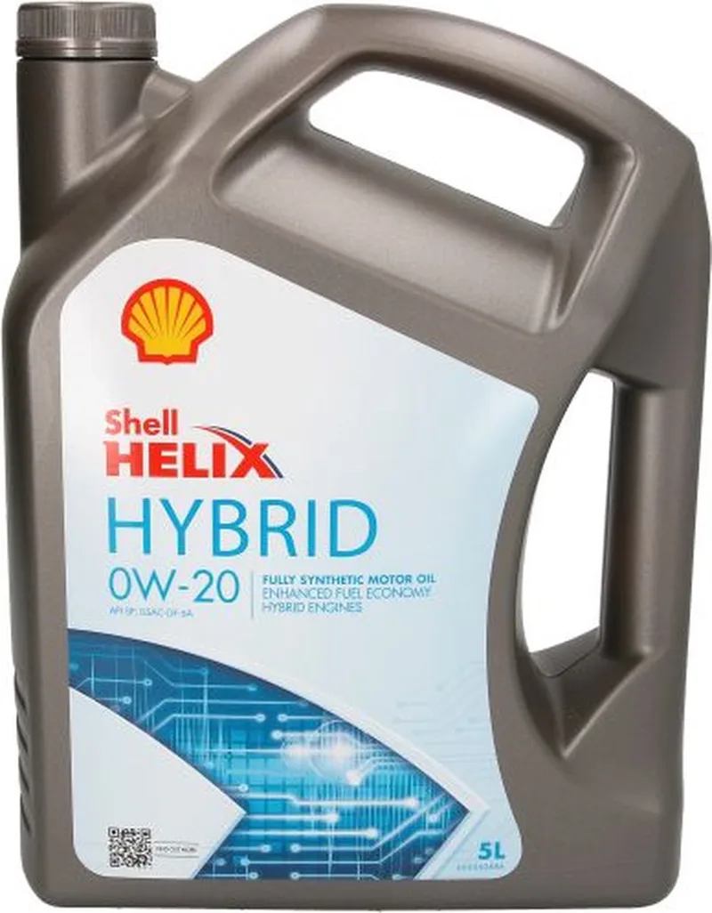 Helix Ultra Hybrid 0W20 - 5L van Shell – productfoto