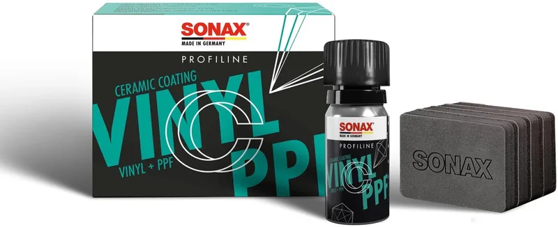 Ceramic Coating Vinyl & PPF - polish voor lakbescherming - vuilafstotend van Sonax – productfoto