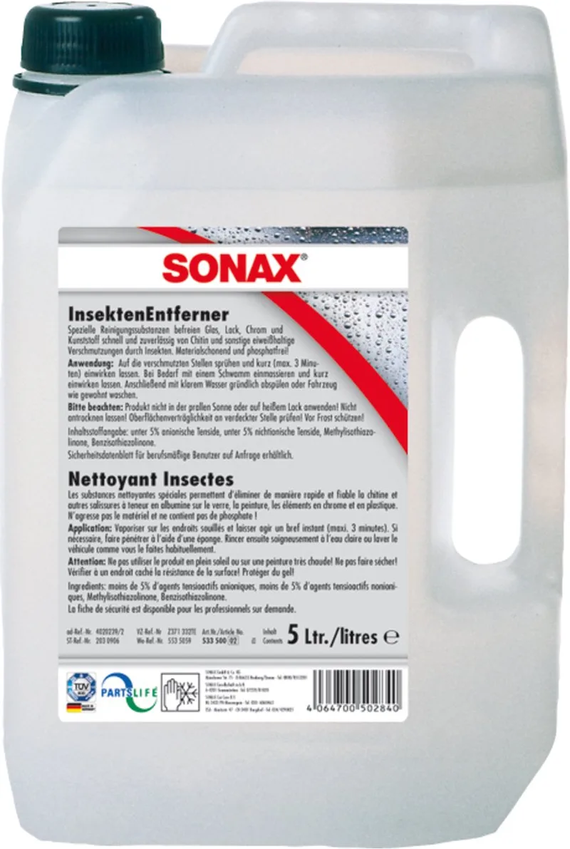 Insectenverwijderaar 5L - Insecten bestrijdingsmiddel van Sonax – productfoto