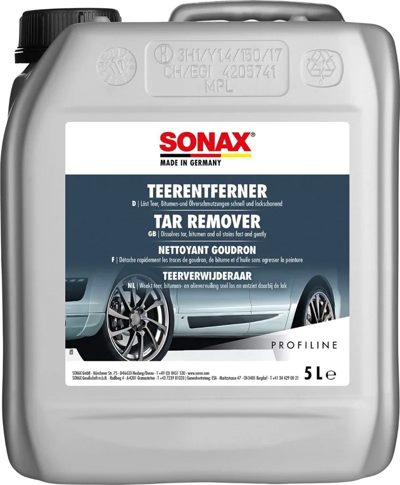 Teerverwijderaar 5 liter - Jerrycan van Sonax – productfoto