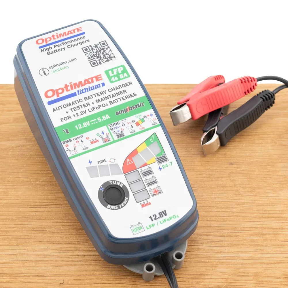 Lithium LiFePO4 4s 6A van TecMate – productfoto