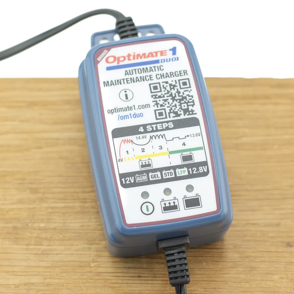 Optimate 1 DUO van TecMate – productfoto