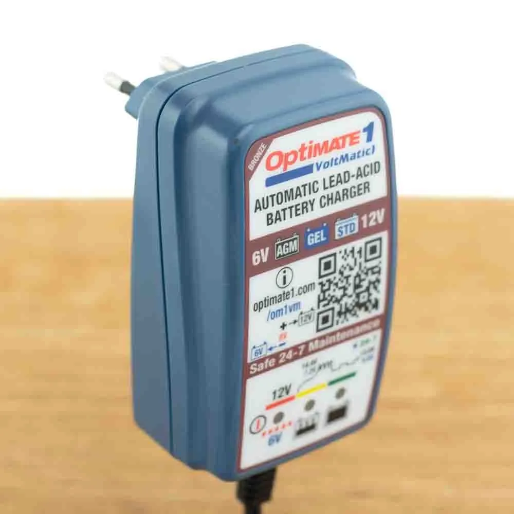 Optimate 1 VoltMatic 6V & 12V van TecMate – productfoto