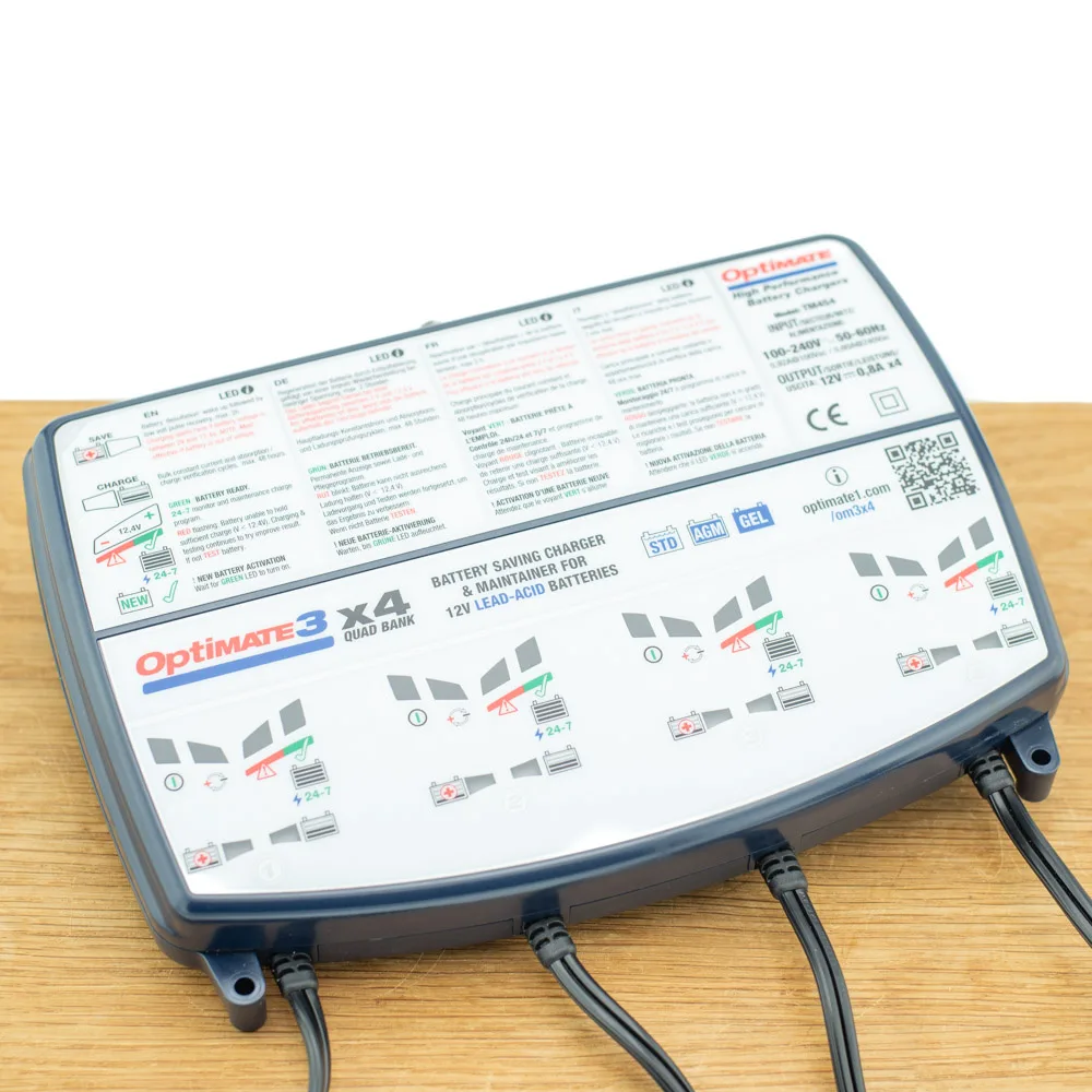 Optimate 3 x 4 van TecMate – productfoto