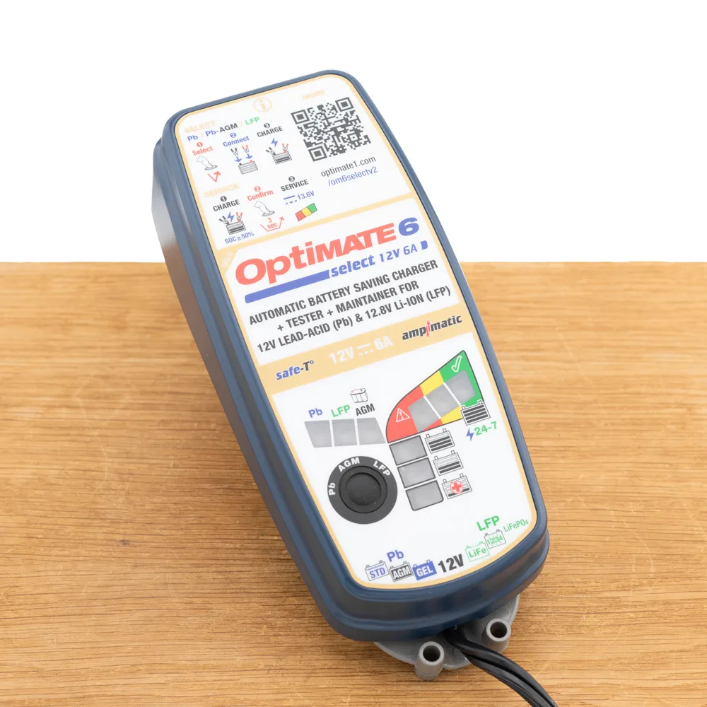 Optimate 6 Select V2 van TecMate – productfoto
