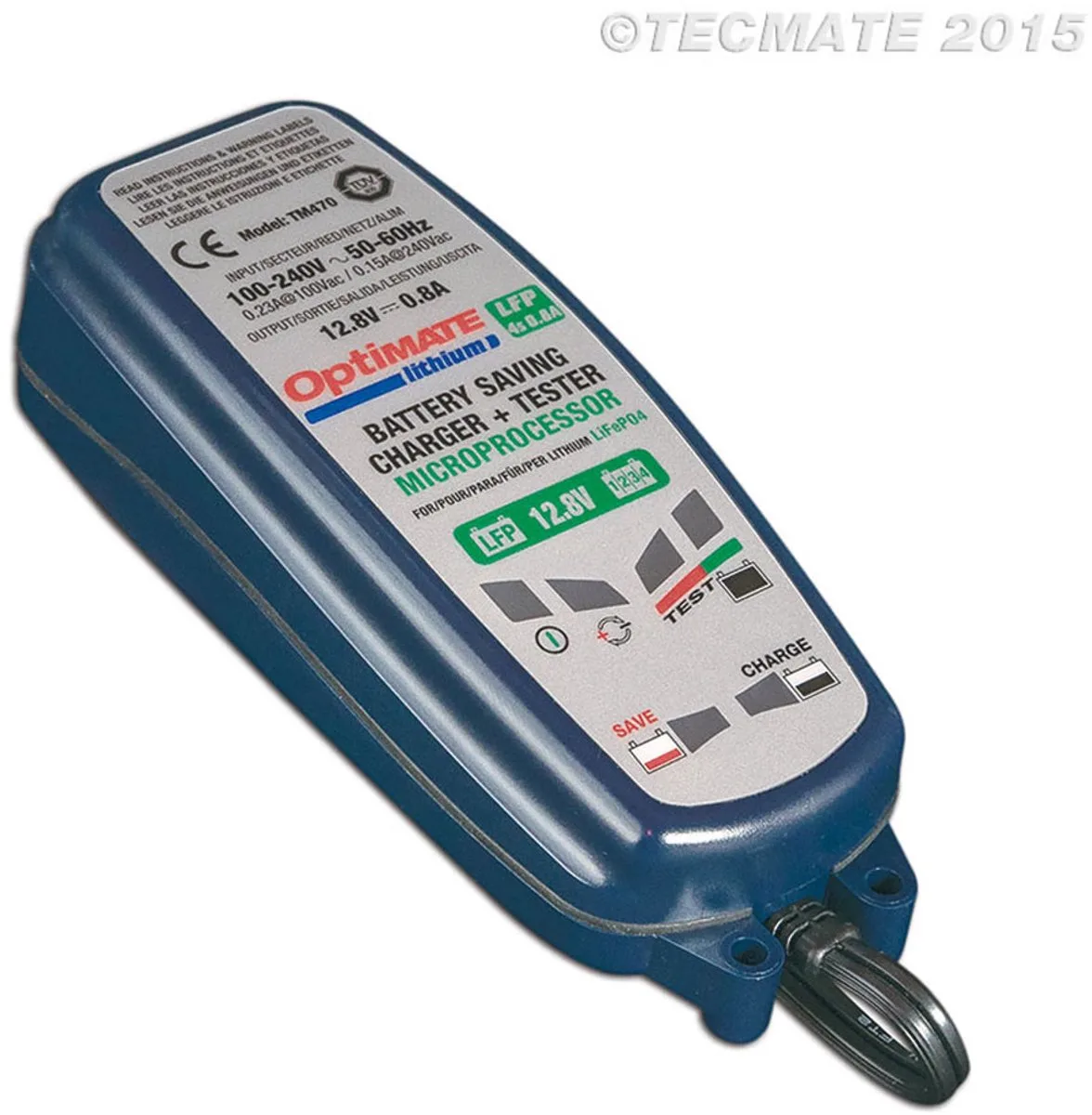 Optimate Lithium 4S 0.8A Acculader fra TecMate – produktbillede