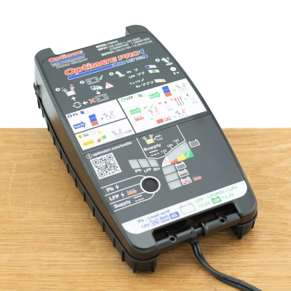 Pro 1 Duo - 12V - 10A van TecMate – productfoto