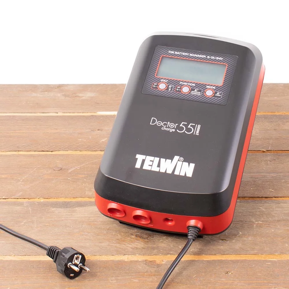 Doctor Charge 55 Connect van Telwin – productfoto