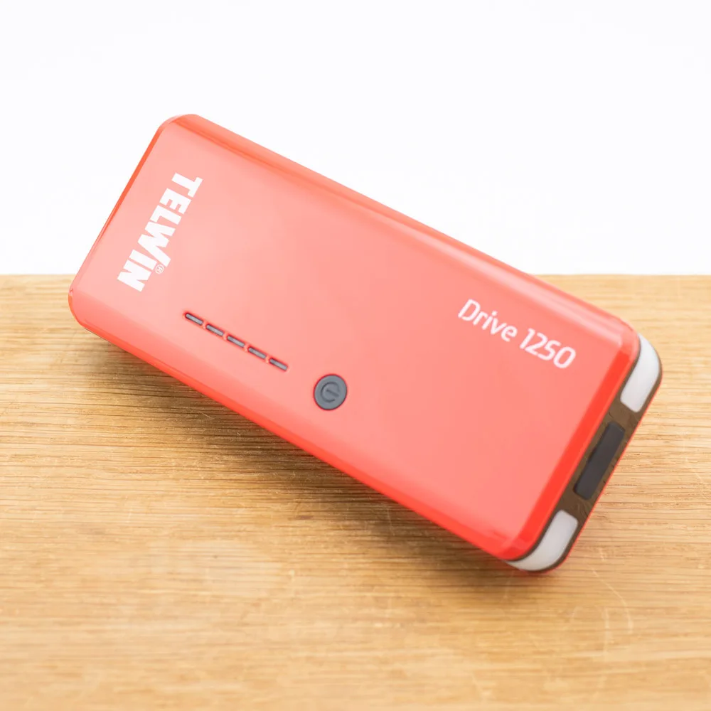 Powerbank/ Jumpstarter Drive 1250 van Telwin – productfoto