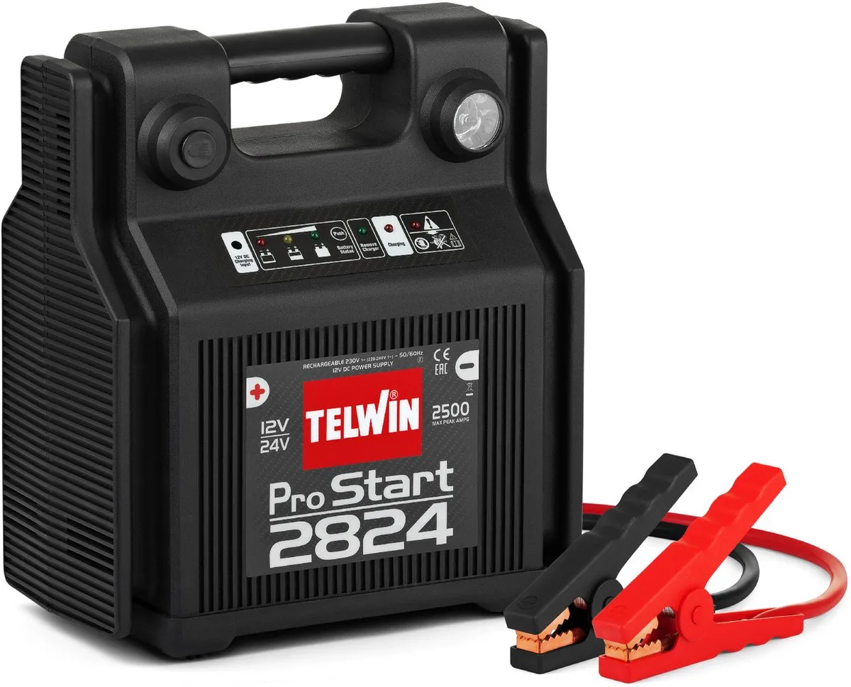 starthulp ProStart 2824 van Telwin in Rood – productfoto