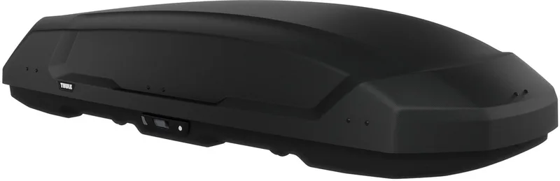 Force 3 XL - Dakkoffer - 2 zijden te openen - 75kg laadvermogen – 500 L inhoud från Thule i Mat zwart – produktbild