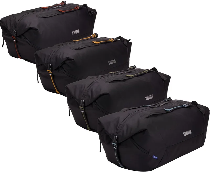 GoPack Duffel Set Dakkoffers en bagageboxen Accessoire 75 van Thule in Zwart – productfoto