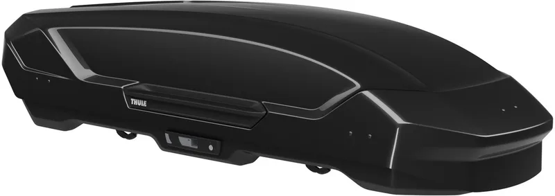 Motion 3 Sport - Dakkoffer - 2 zijden te openen - 75kg laadvermogen – 300 L inhoud van Thule in Black glossy – productfoto