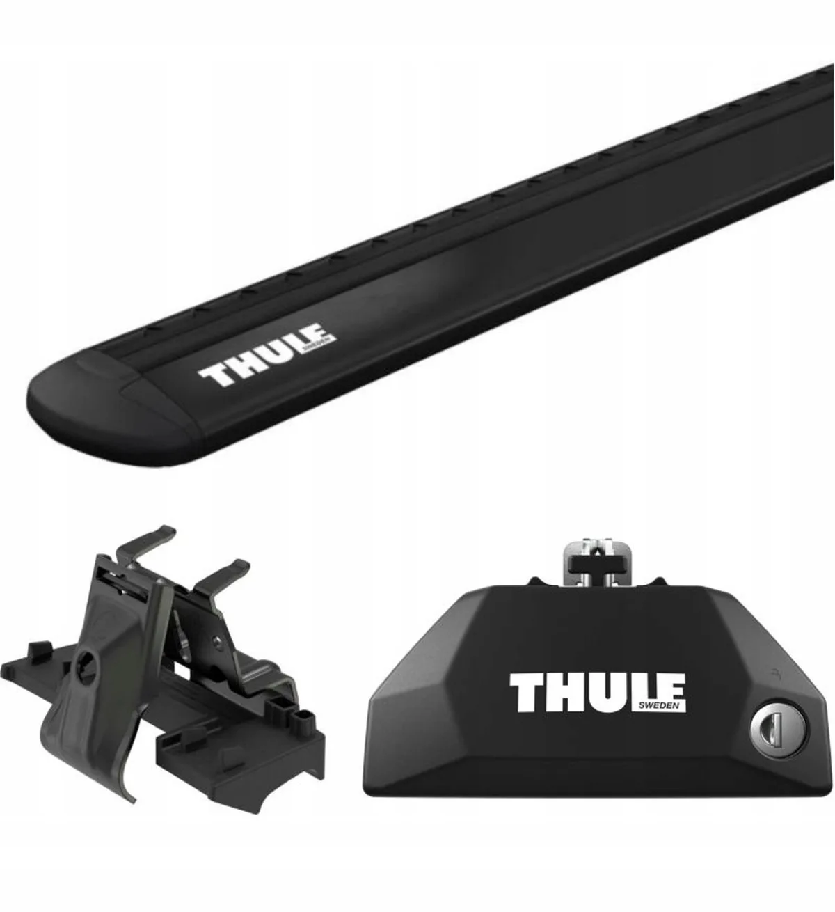 Wingbar Evo Dakdrager voor Skoda Kodiaq SUV 2024+ by Thule in Black – product photo